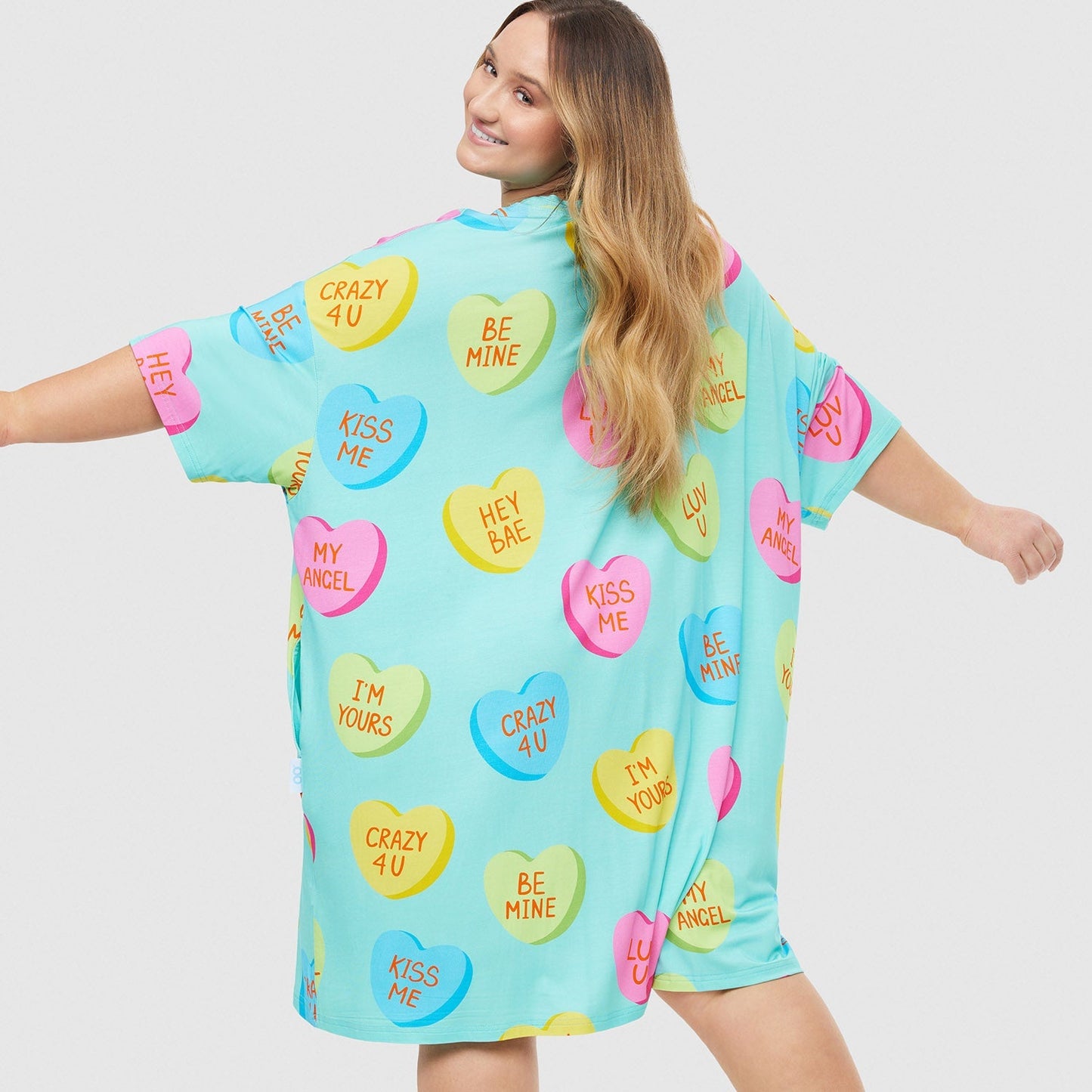 Love Heart Candies Sleep Tee