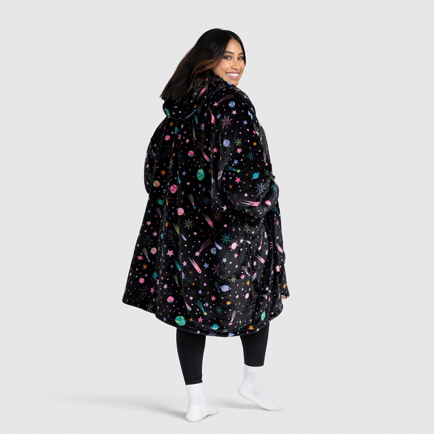 Black Space Button Up Oodie™ Original