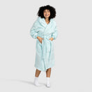 Blue Fluffy Dressing Gown